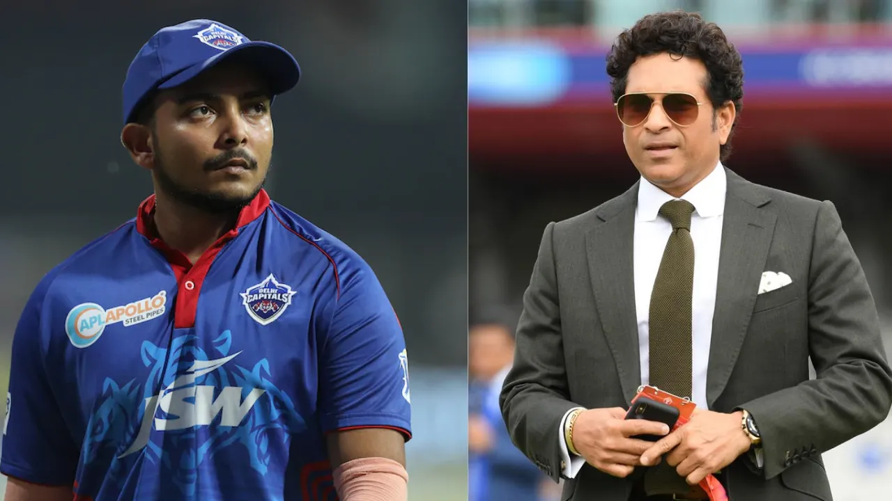 Sachin Tendulkar on Prithvi Shaw